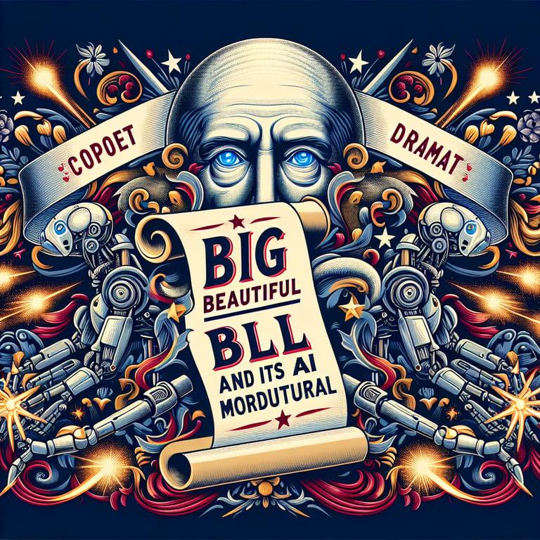 Banner for "Big Beautiful Bill" and its AI Moratorium: A Controversial Play by Ted Cruz Sparks Debate