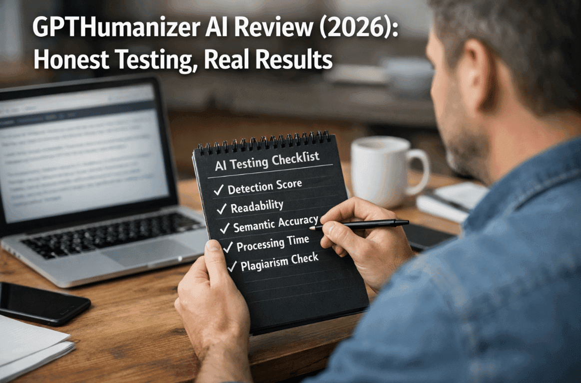 GPTHumanizer AI Review (2026) Honest Testing, Real Results