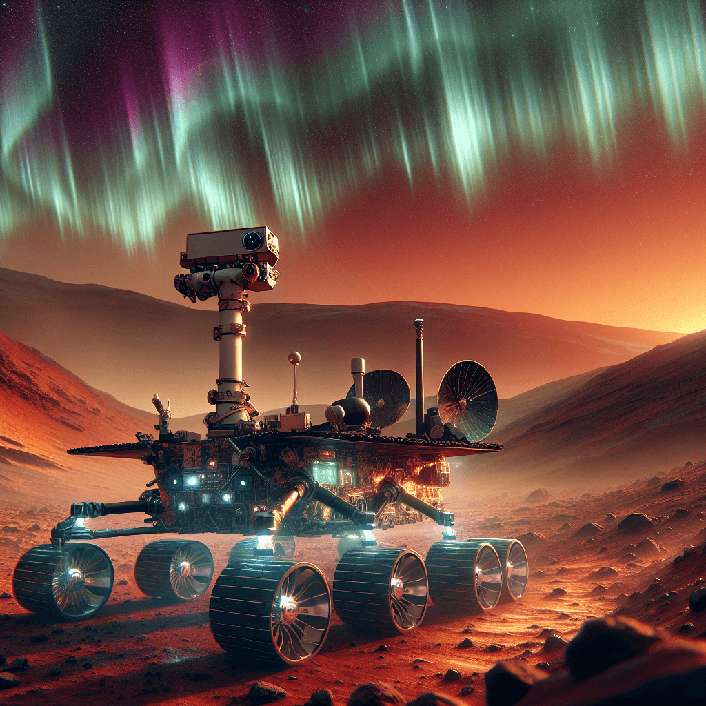 NASA's Perseverance Rover Captures First Visible Light Aurora on Mars!