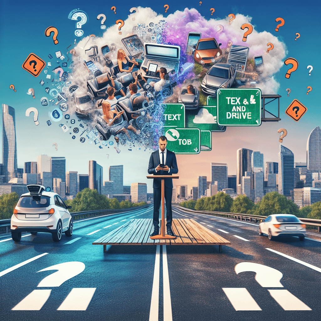 Banner for Elon Musk Pitches 'Text and Drive' with Tesla FSD: The Future or Recklessness?