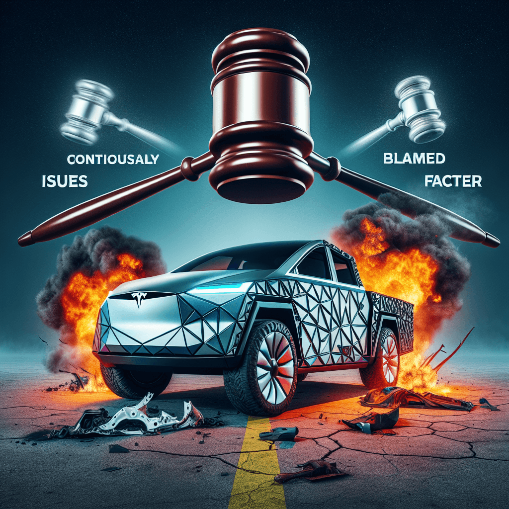 Banner for Tesla Cybertruck's Design Under Fire in Latest Lawsuit Over Fatal Crash