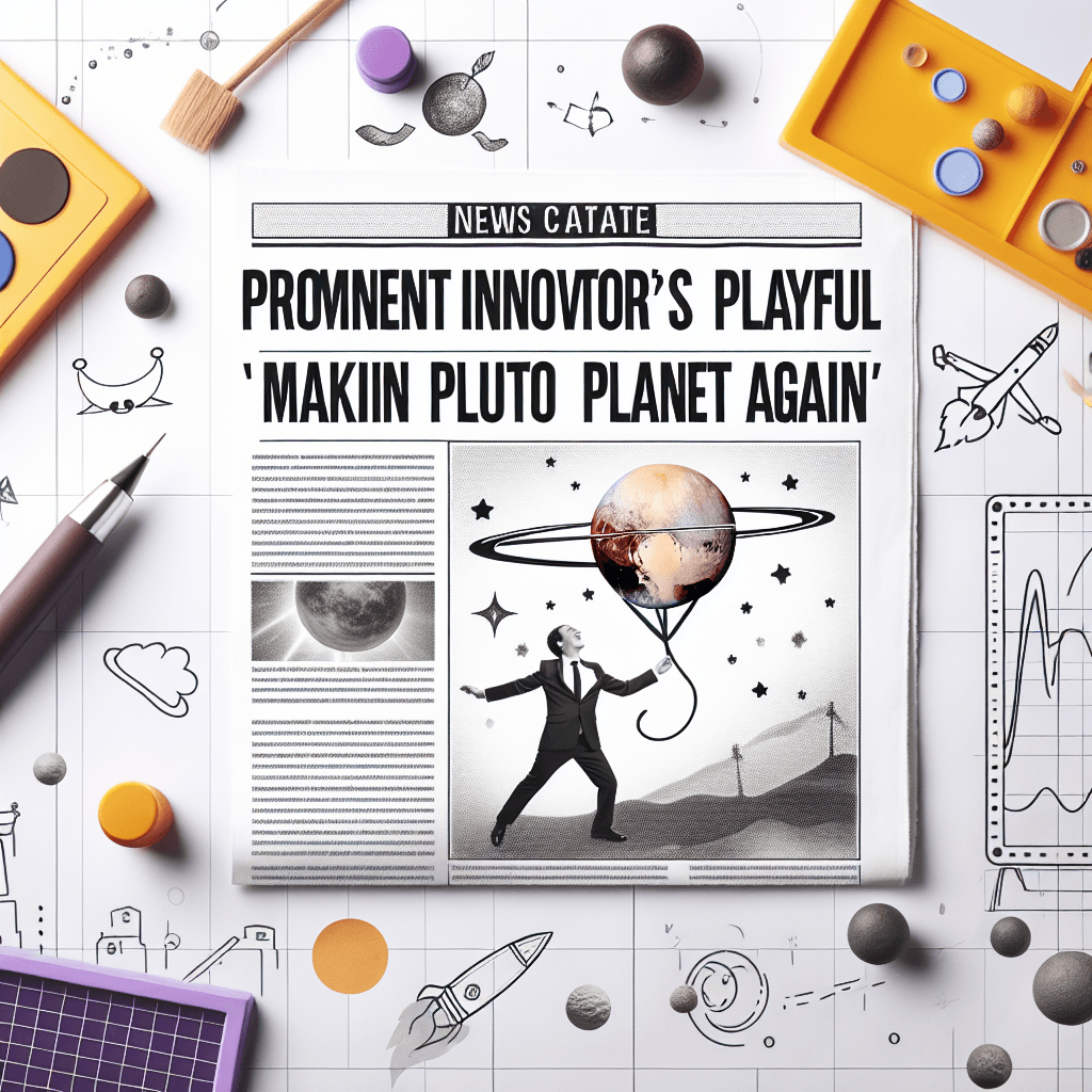 Banner for Elon Musk's Playful Mission: Making Pluto a Planet Again