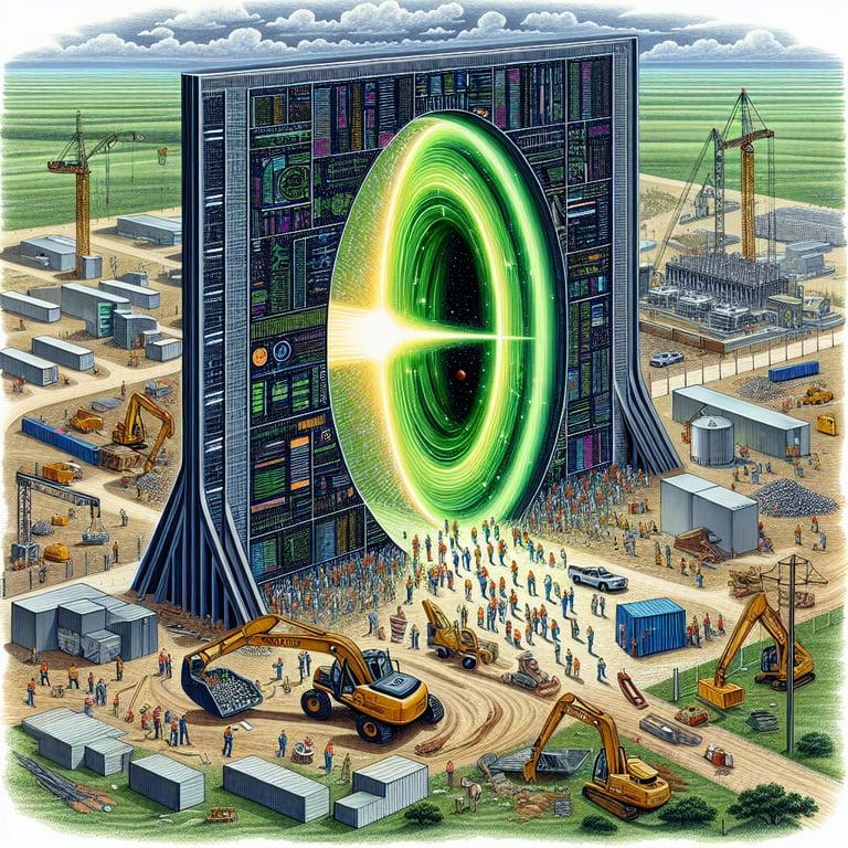 Banner for Stargate Chooses Texas for $100 Billion Data Center