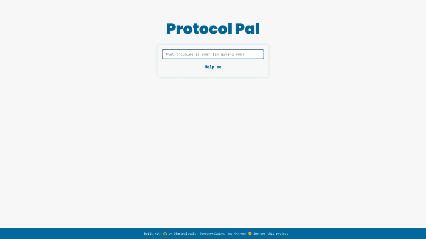 Protocol Pal screenshot
