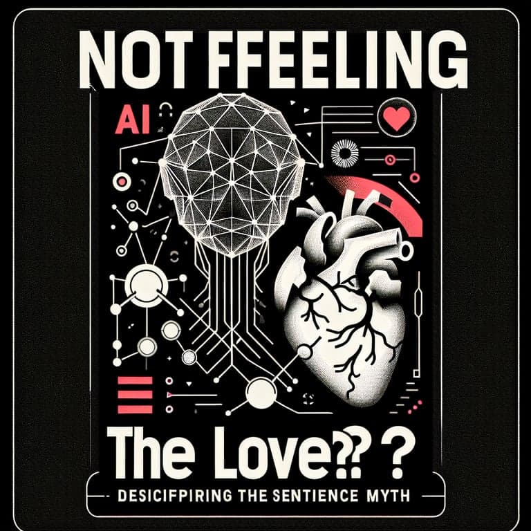 Banner for AI: Not Feeling the Love? Understanding the Sentience Myth!