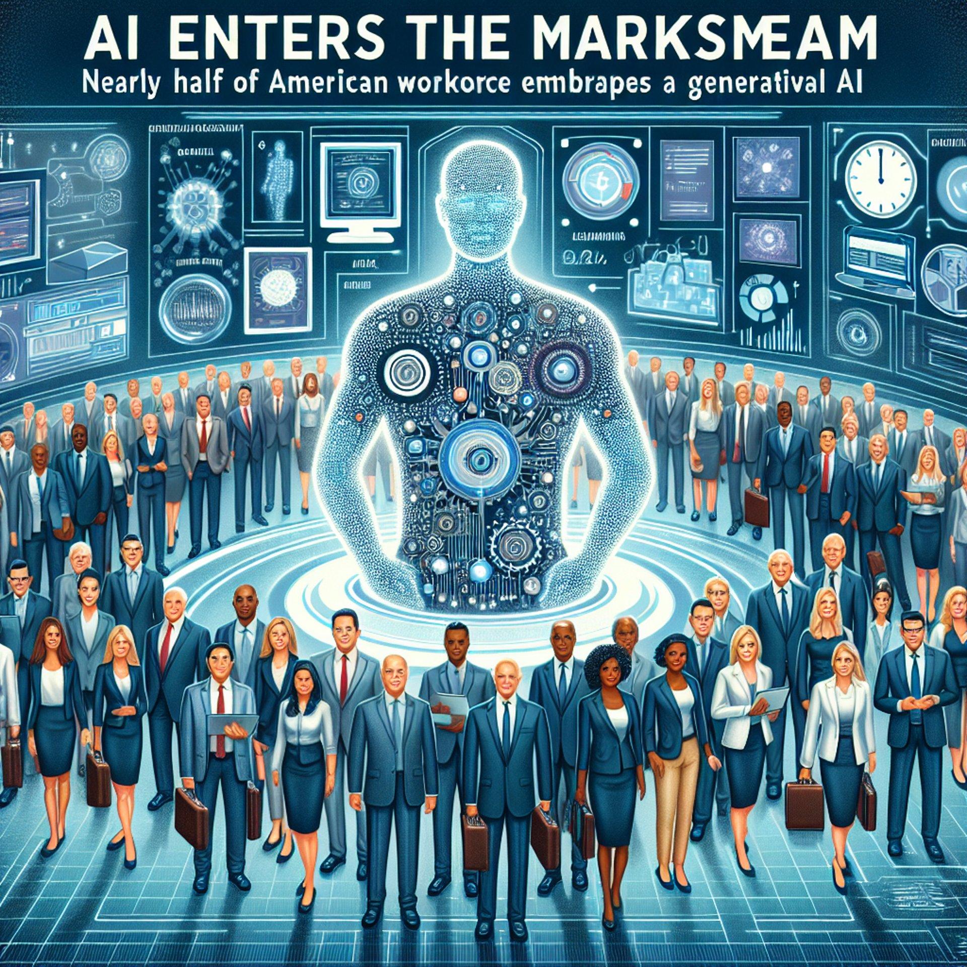 Banner for AI Enters the Mainstream: Nearly Half of American Workforce Embraces Generative AI