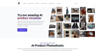 Thumbnail image for AI Product Visualizer by Imajinn AI