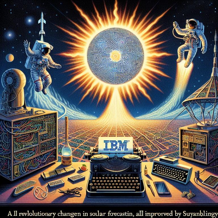 Banner for NASA and IBM Unleash Surya: Revolutionizing Solar Forecasting with AI