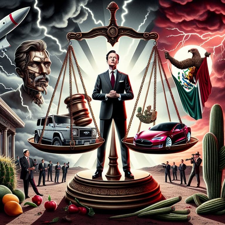 Legal Showdown Looms: Mexico vs. Musk Over Cartel Allegations!