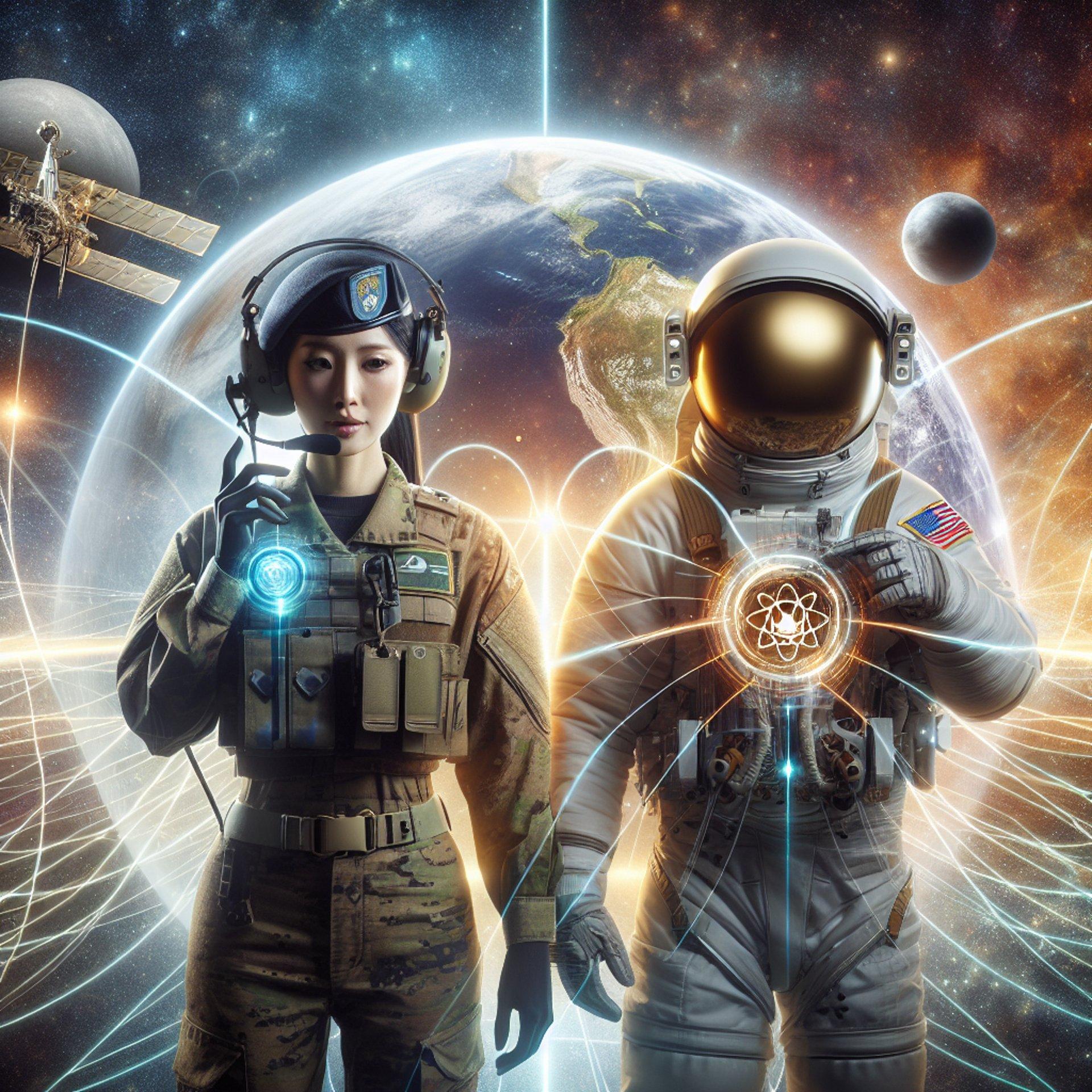 Banner for U.S. Army and NASA Unite for Cosmic Communication Mission!