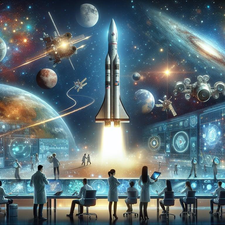 Banner for NASA and SpaceX Set to Revolutionize Space Exploration in 2025