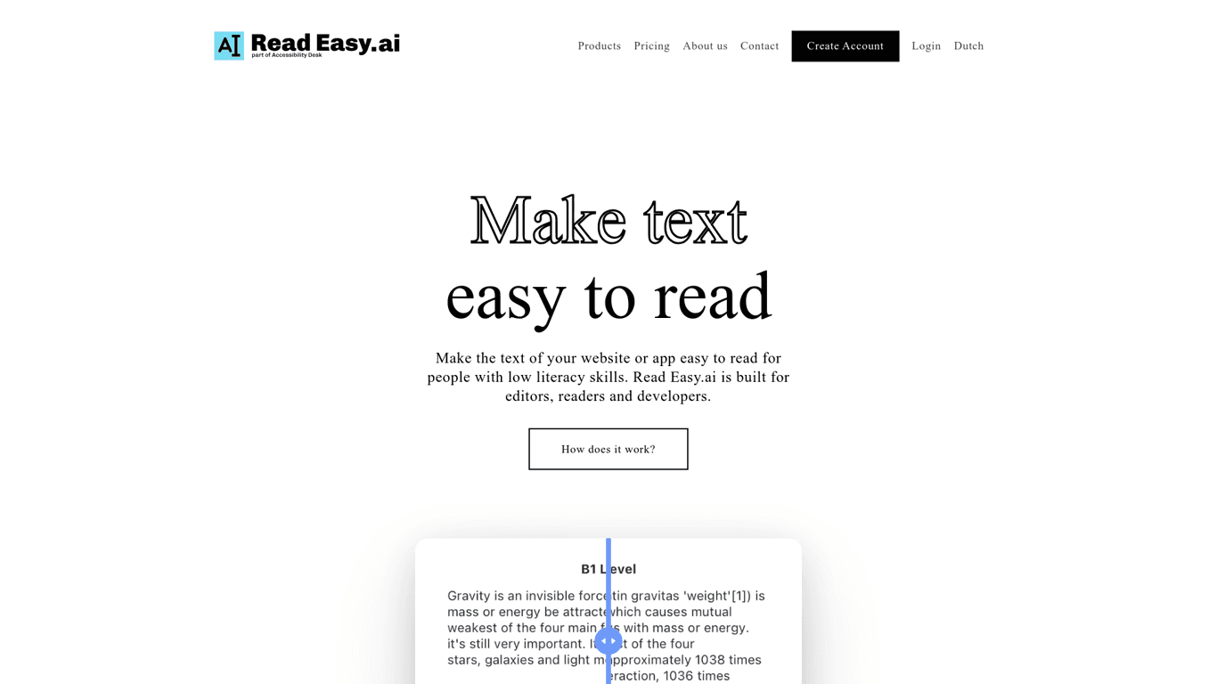 ReadEasy.ai screenshot