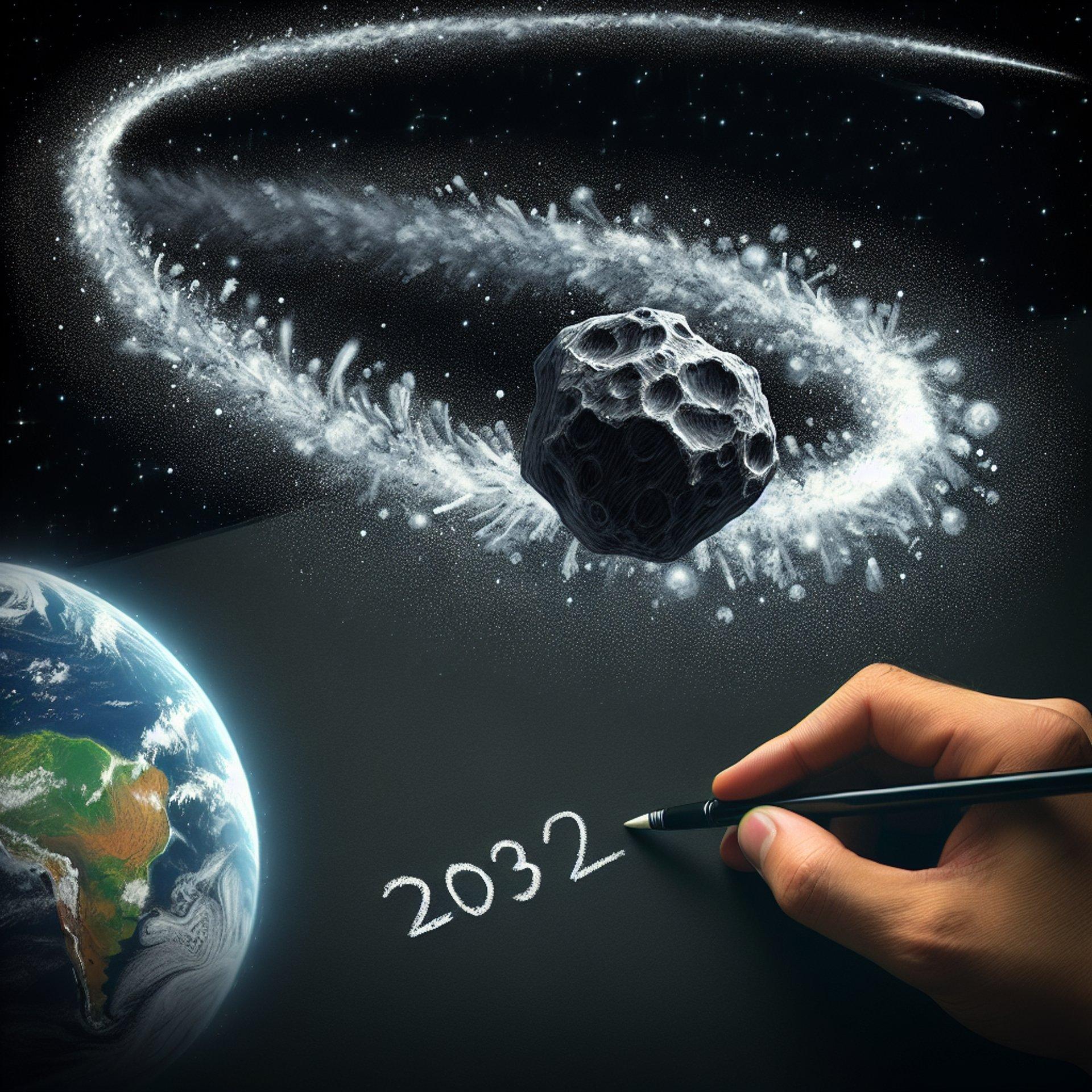 Banner for Asteroid 2024 YR4: A Potentially Earth-Bound Threat in 2032!