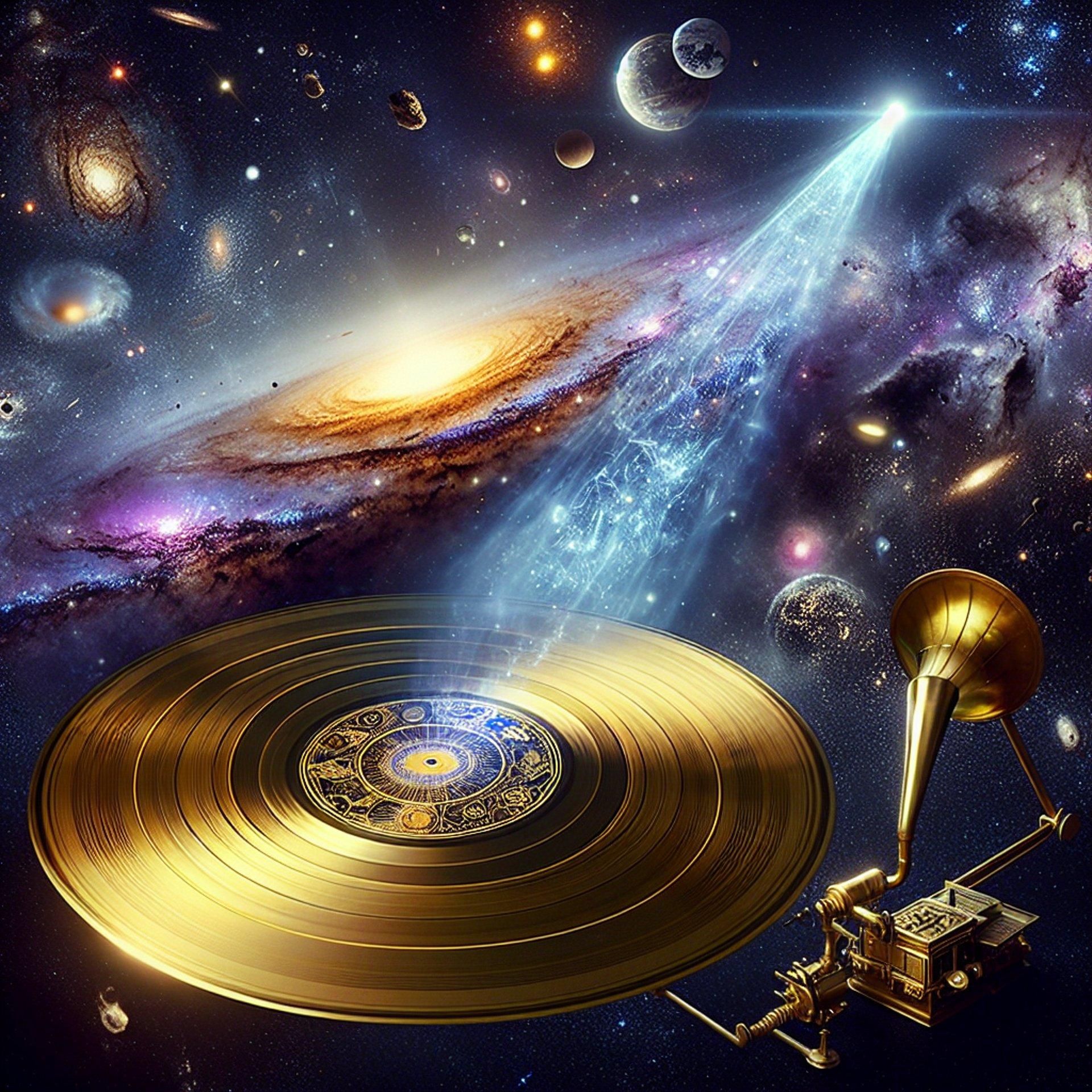 Banner for NASA's Golden Records: Humanity's Cosmic 'Hello' to the Universe