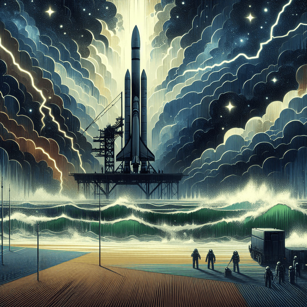 Banner for NASA's Axiom Mission 4 Launch Delayed - Weather Plays Spoilsport!