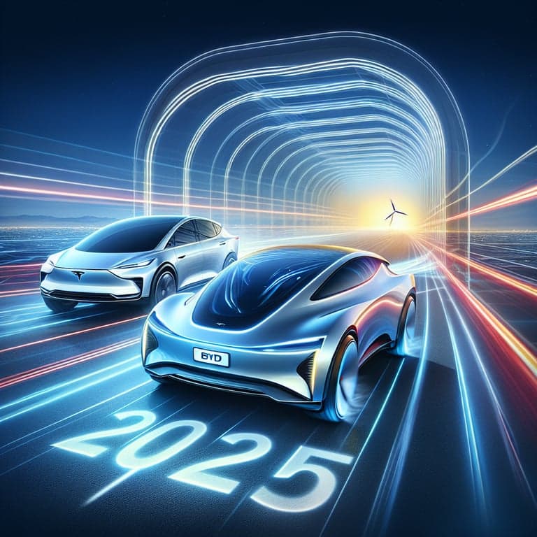 Banner for BYD Set to Overtake Tesla as Top EV Seller in 2025: What's Driving the Shift?