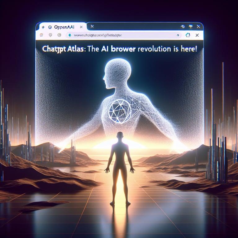 Banner for OpenAI’s ChatGPT Atlas: The AI Browser Revolution is Here!