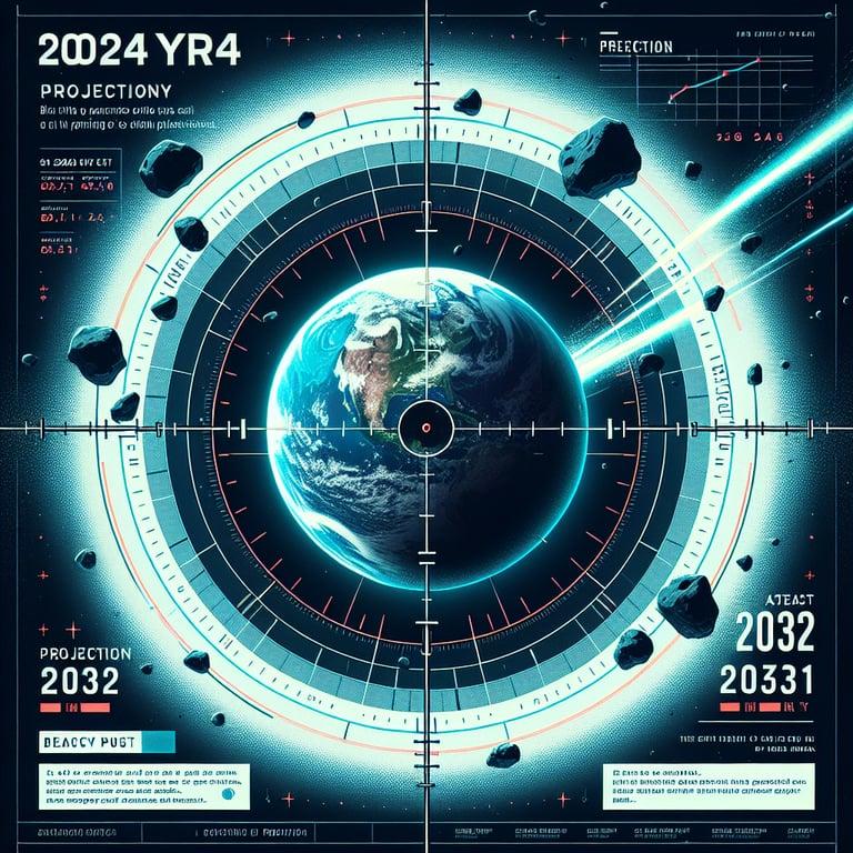 Banner for Asteroid 2024 YR4's Impact Odds Rise: Is Earth in the Crosshairs for 2032?