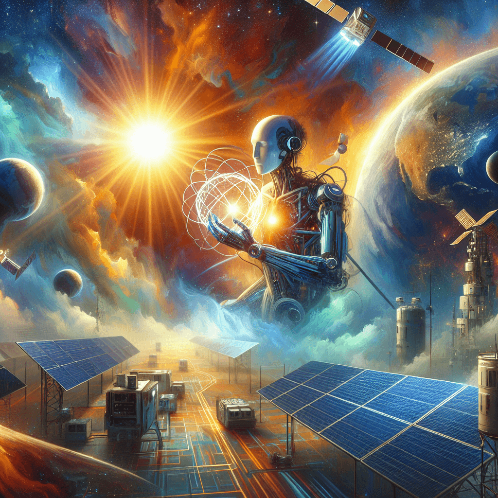 Banner for Elon Musk's Climate Odyssey: AI Satellites to Block the Sun?