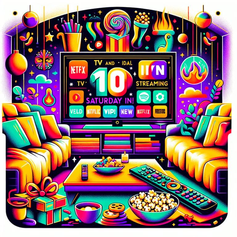 Banner for Top 10 TV and Streaming Tips for Your Perfect Saturday In!