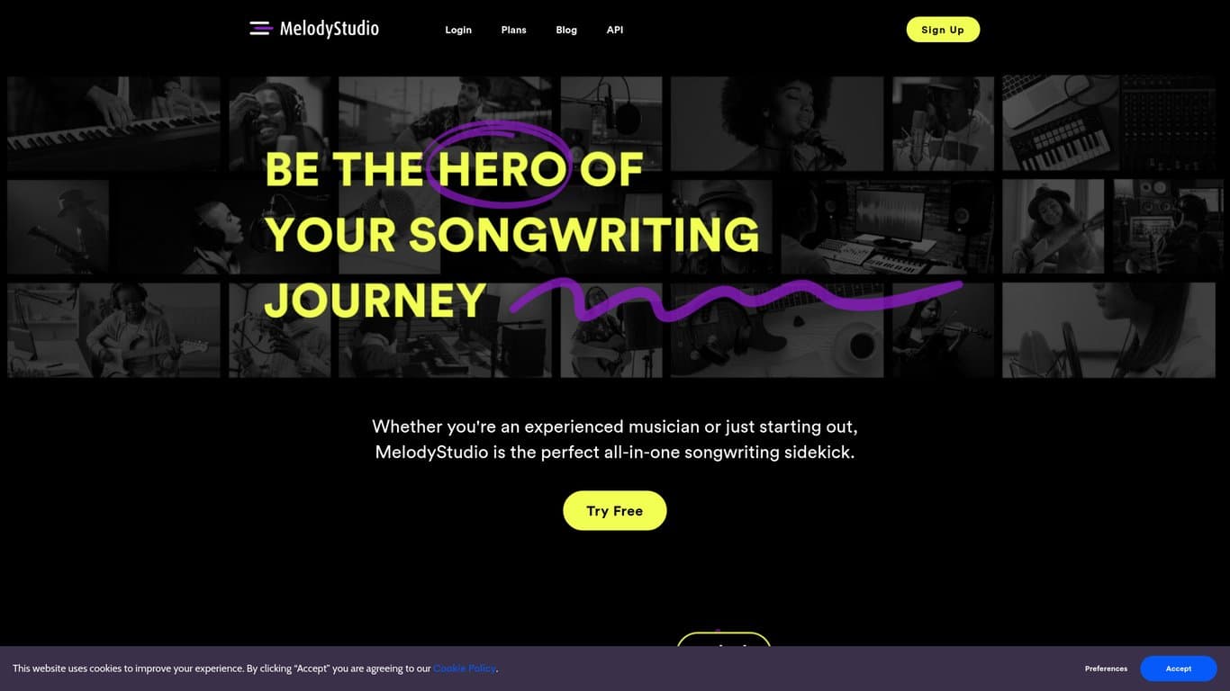 Melody Studio screenshot