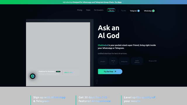 Thumbnail image for ChatGod