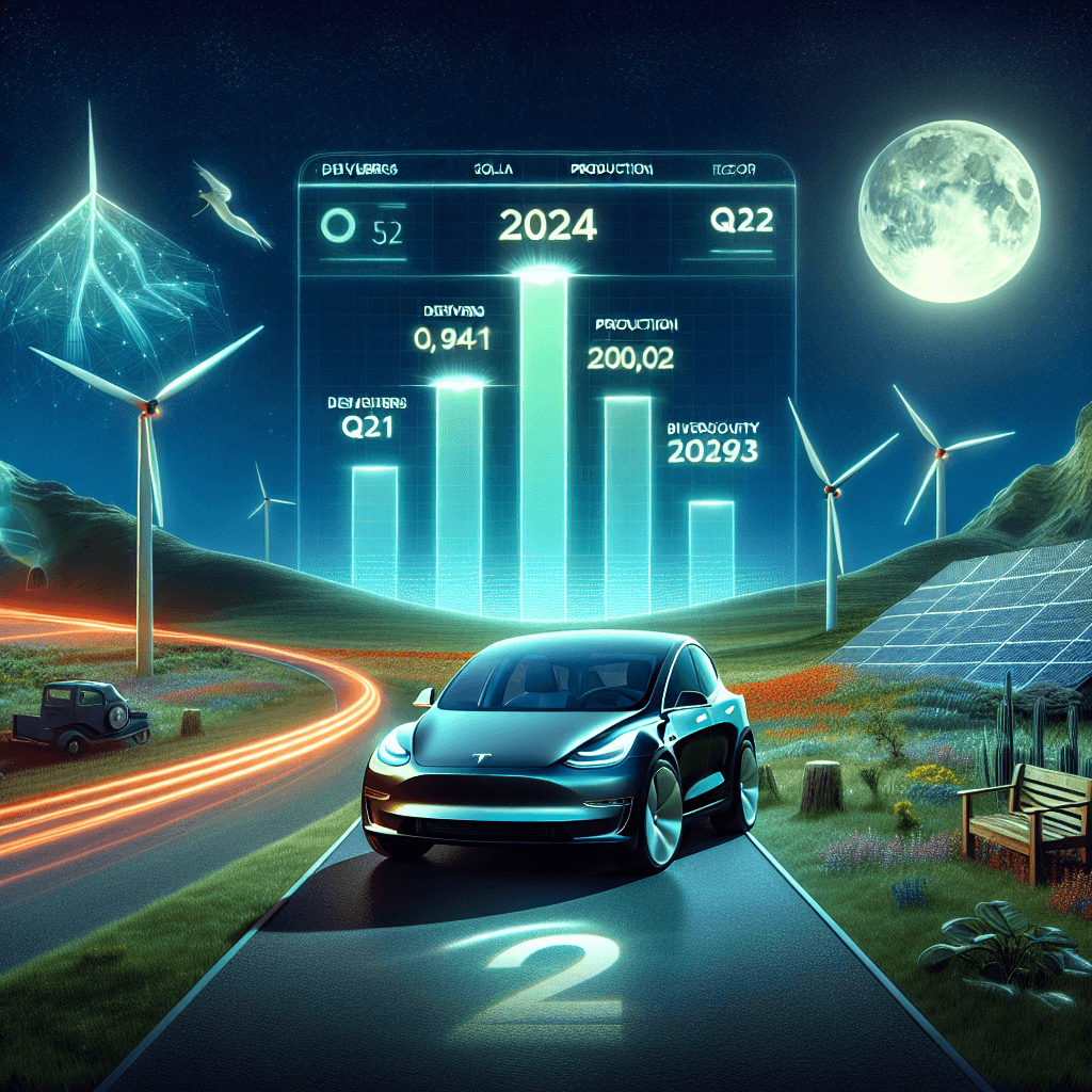 Banner for Tesla Surges Ahead: Record Deliveries & Production in Q4 2023