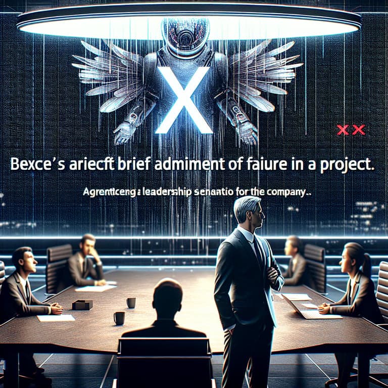 Musk's Six-Second Admission of Failure at X: A Leadership Conundrum?