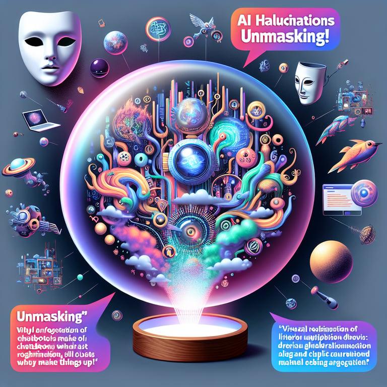 Banner for AI "Hallucinations" Unmasked: Why Chatbots Make Things Up!