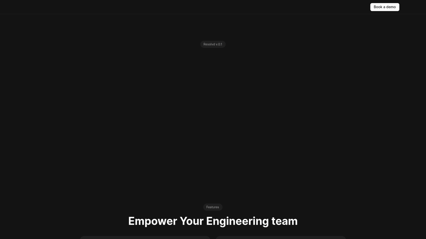 Resolvd screenshot