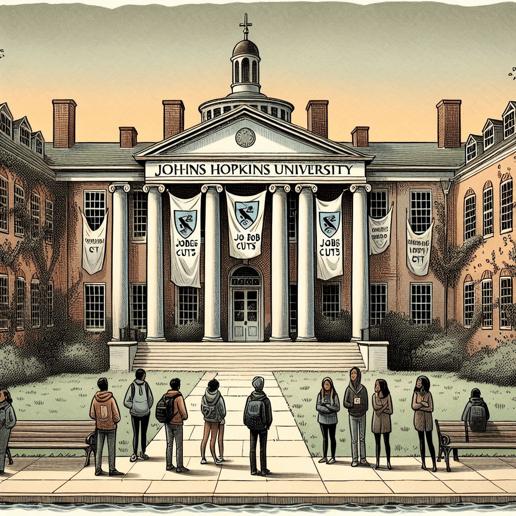Banner for Johns Hopkins University Faces Major Setback with Massive Job Cuts