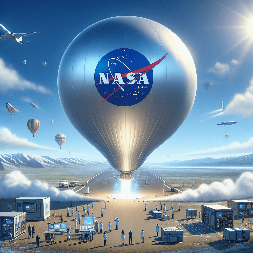 Banner for NASA's Super-Pressure Balloon Takes Flight: A New Era in High-Altitude Research