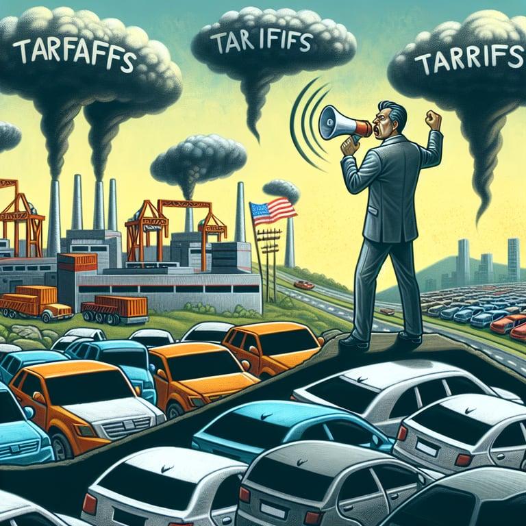 Banner for UAW President Calls Out Excess Capacity in U.S. Auto Industry Amid Tariff Tensions