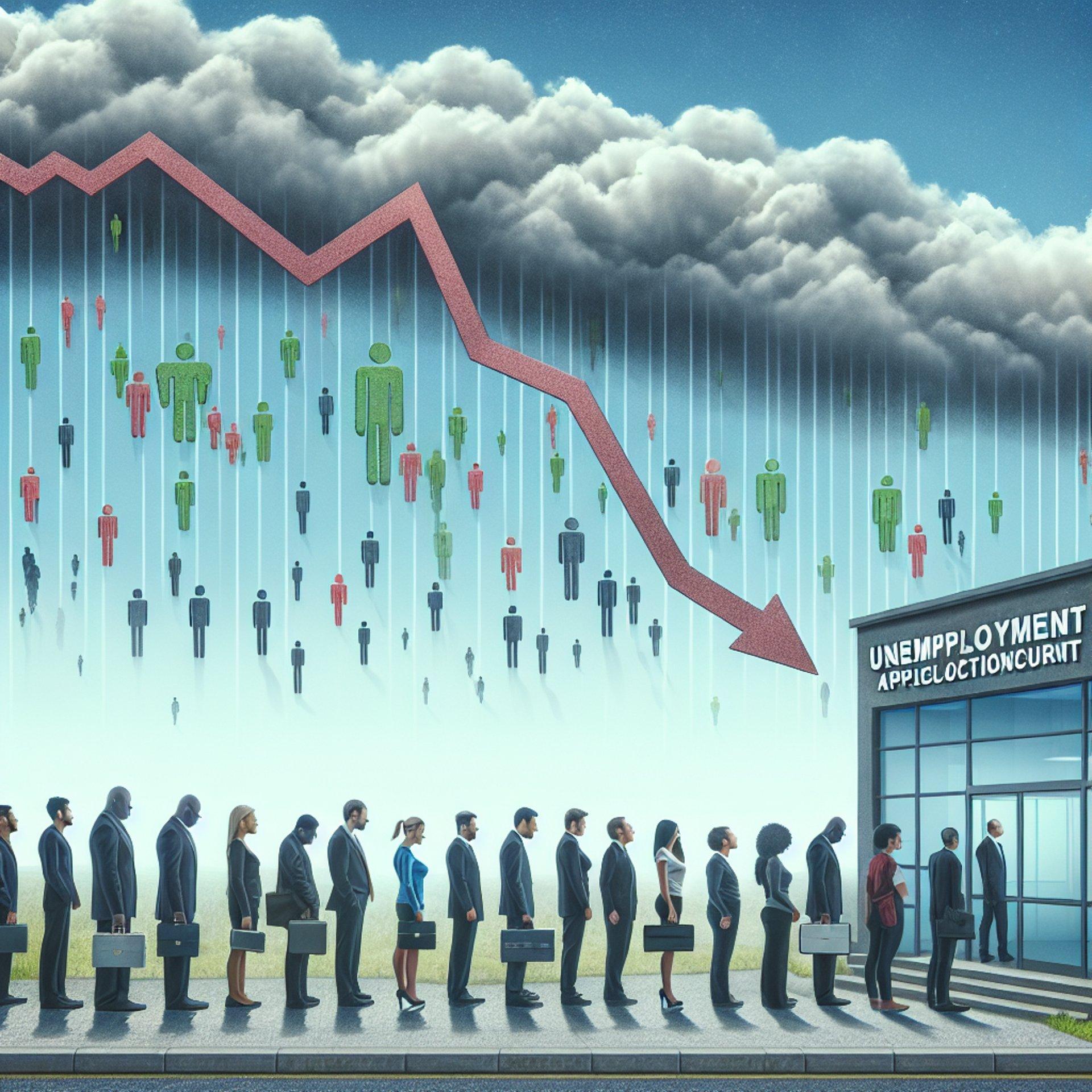 Banner for Jobless Claims Spike Amid Economic Jitters: A Closer Look
