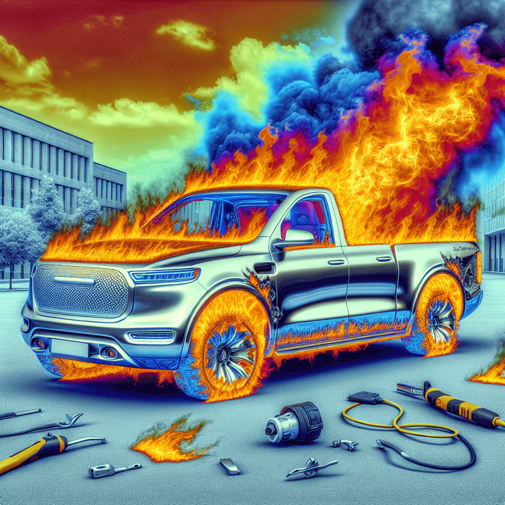Banner for Tesla Cybertruck Fire Reaches Stainless Steel-Melting Temperatures, Investigation Underway