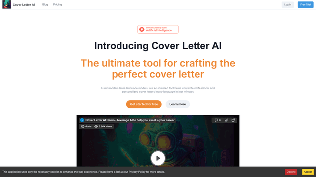 Thumbnail image for Cover Letter AI