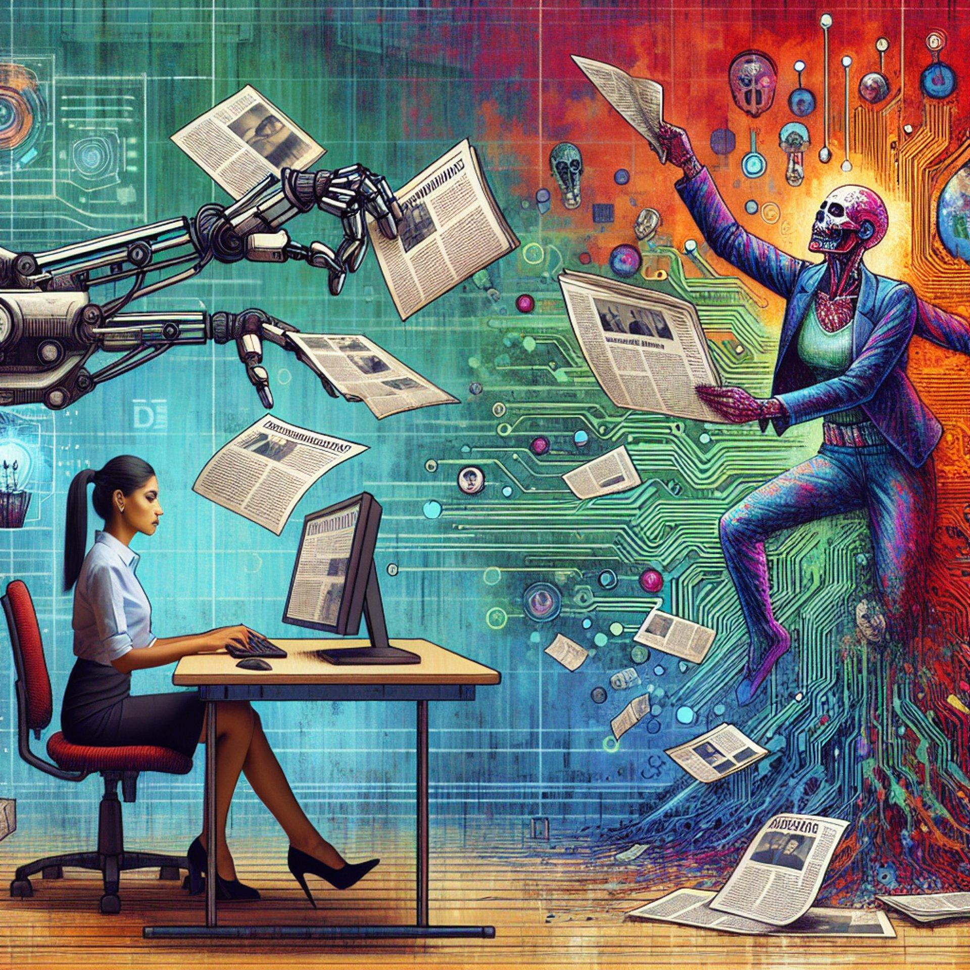 Banner for Is The Washington Post Using AI to Zombie-fy Journalists?