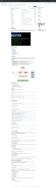 Dexter screenshot