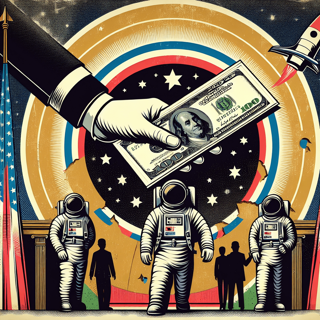 Banner for Trump Offers to Pay Astronauts' Overtime: NASA's Pay Sparks Controversy