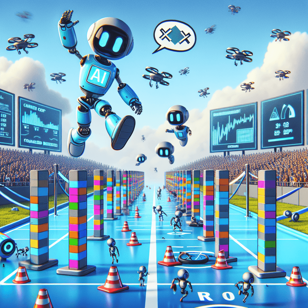 AI Takes on Bouncy Challenge: A Fun Yet Flawed Benchmark Test