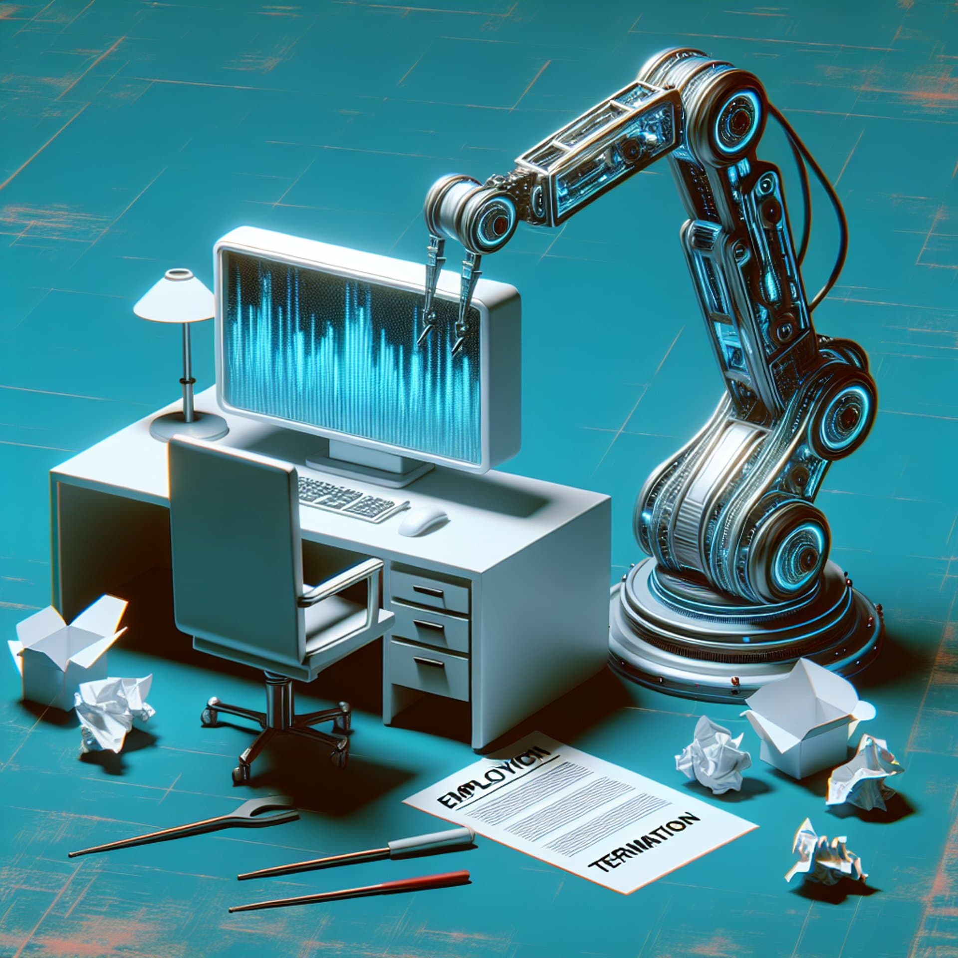 Banner for Salesforce's AI Revolution Leads to Layoffs