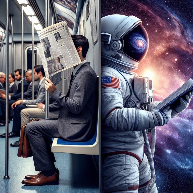 Banner for Subway Shyness Meets Space Savvy: Sean Duffy's Surprising NASA Role!