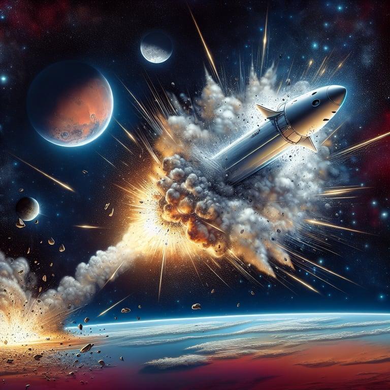 Banner for SpaceX Starship Explodes: Blasts Away Mars and Moon Dreams!