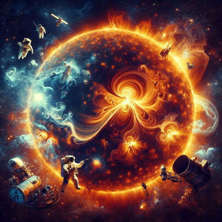 Banner for NASA Releases Dazzling Close-ups of the Sun – A Celestial Spectacle!