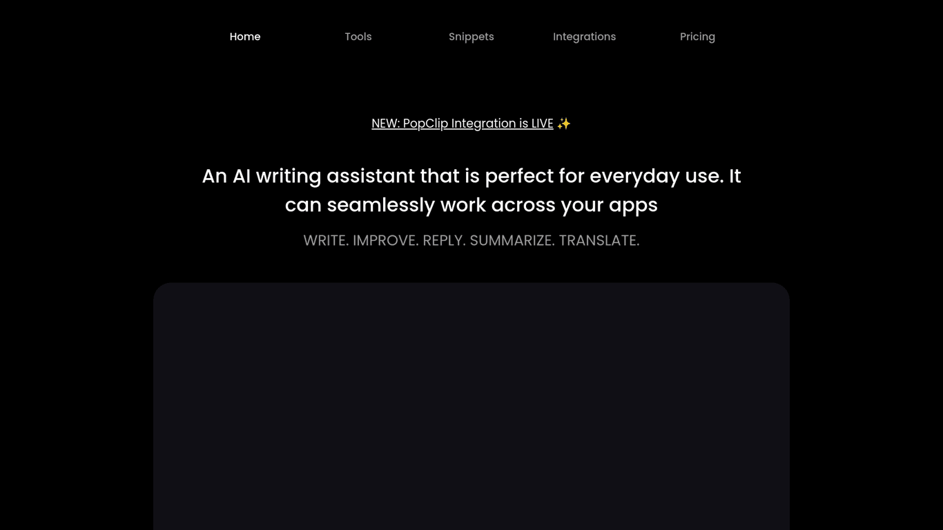 Writers brew screenshot