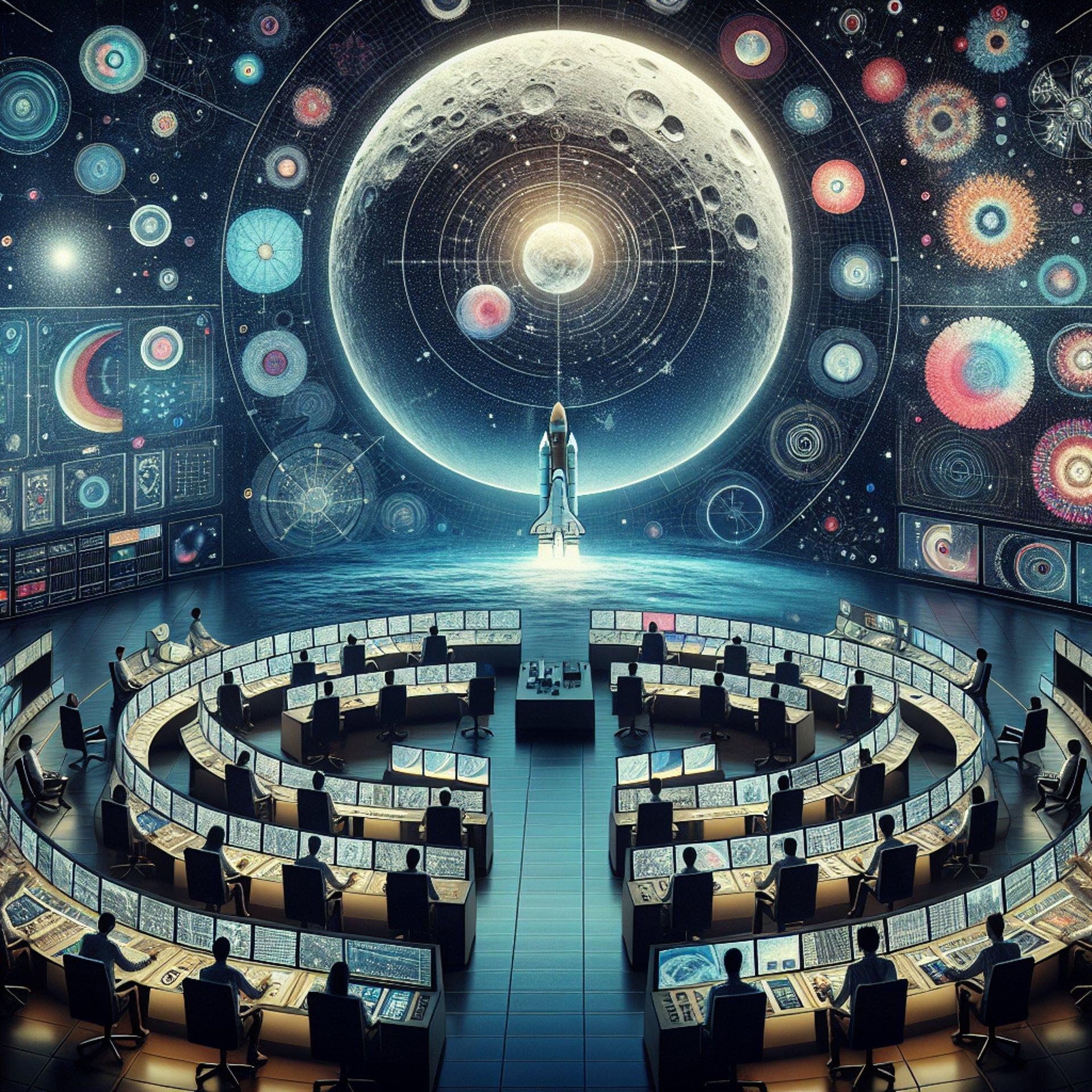 Banner for NASA's Next Giant Leap: The Tech-Savvy Room Steering Artemis to the Moon!