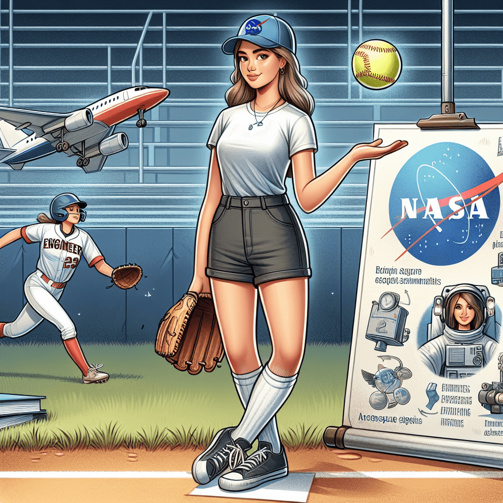 Banner for Rose-Hulman Sophomore Aubrey Smith: Pitching Softballs and NASA Ideas!
