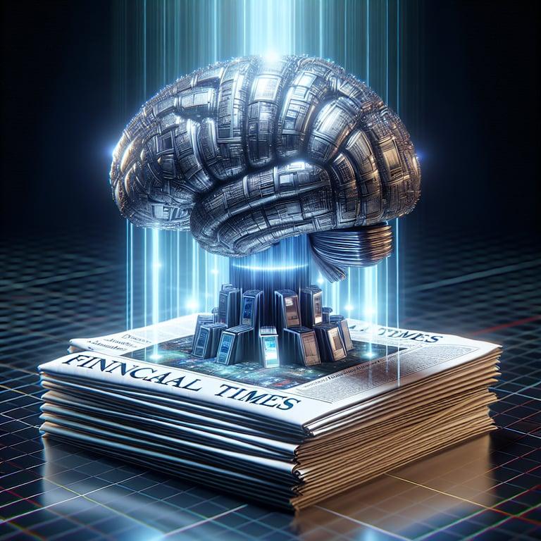 Banner for AI Makes Headlines: Financial Times Innovates with AI-Generated Summaries