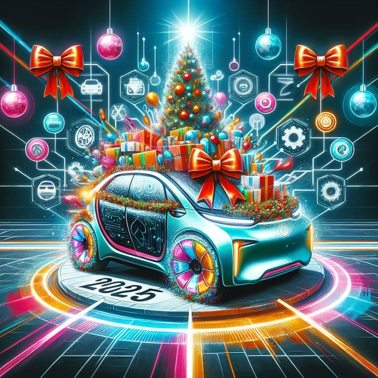 Banner for Tesla Unwraps 2025 Holiday Update: Sprinkles Fun with New Features!