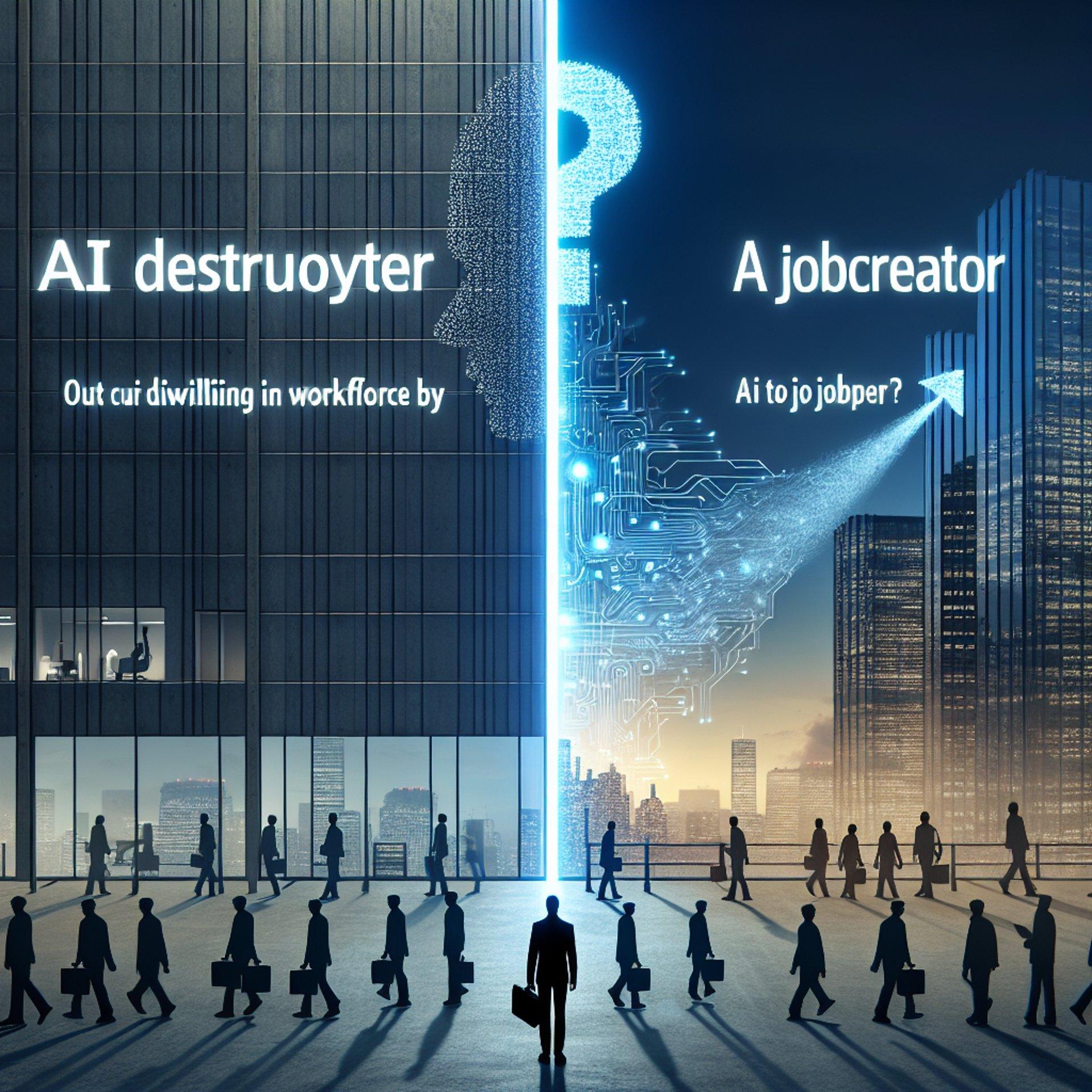 Banner for Salesforce's 45% Workforce Cut: Is AI a Job Slayer or Saver?